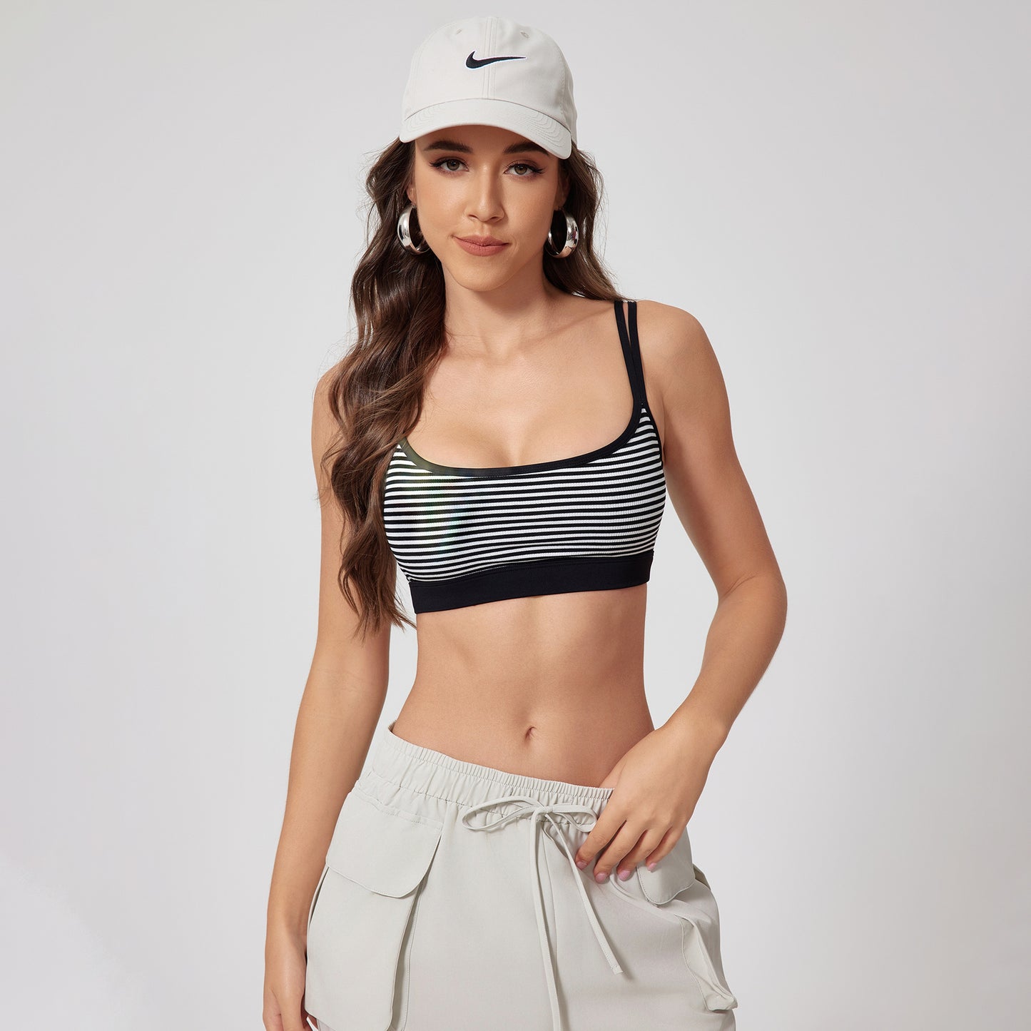 Sports Running Fitness Clothes Beauty Back Vest