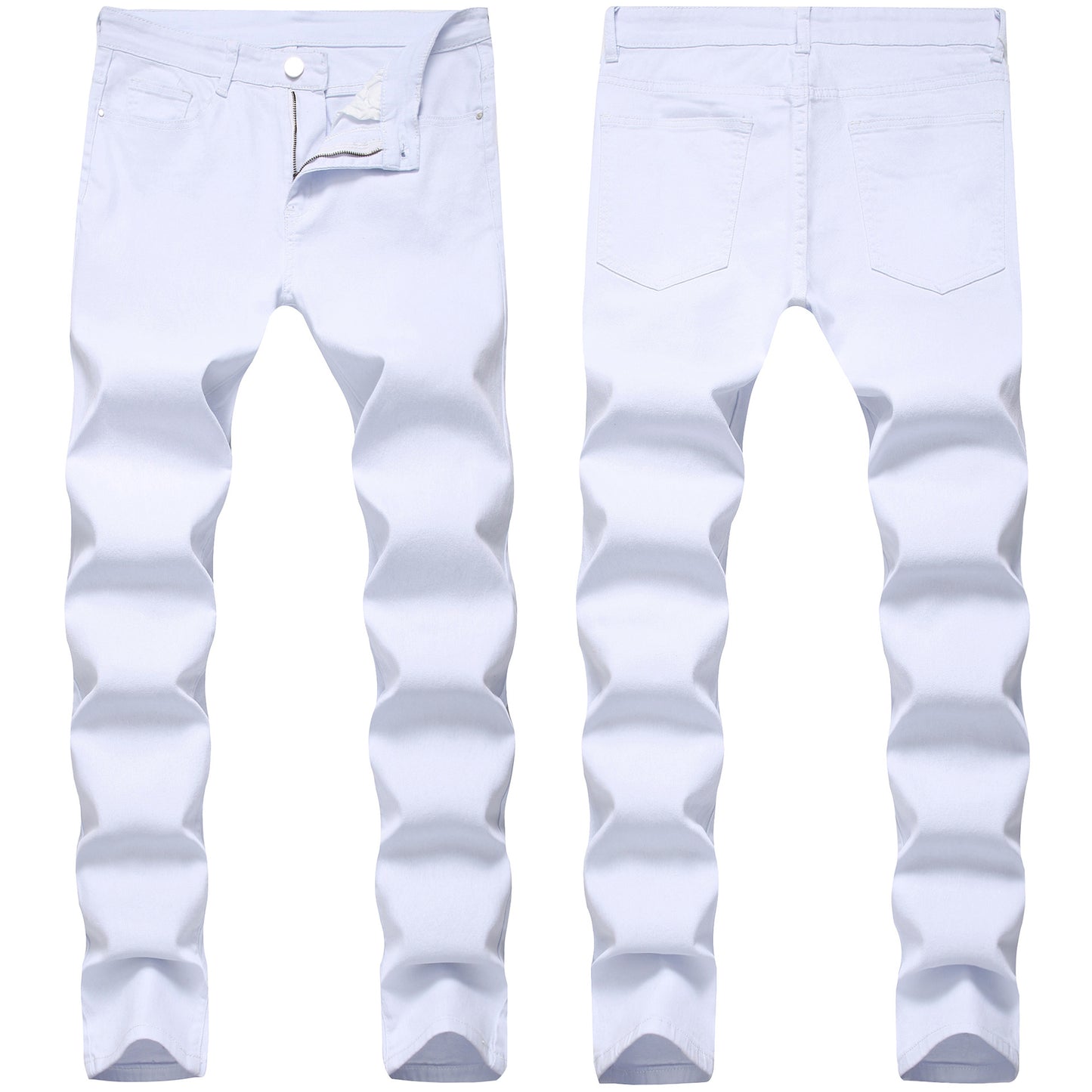 Slim-fit Foreign Trade Men's Straight-leg Jeans Men's Trousers