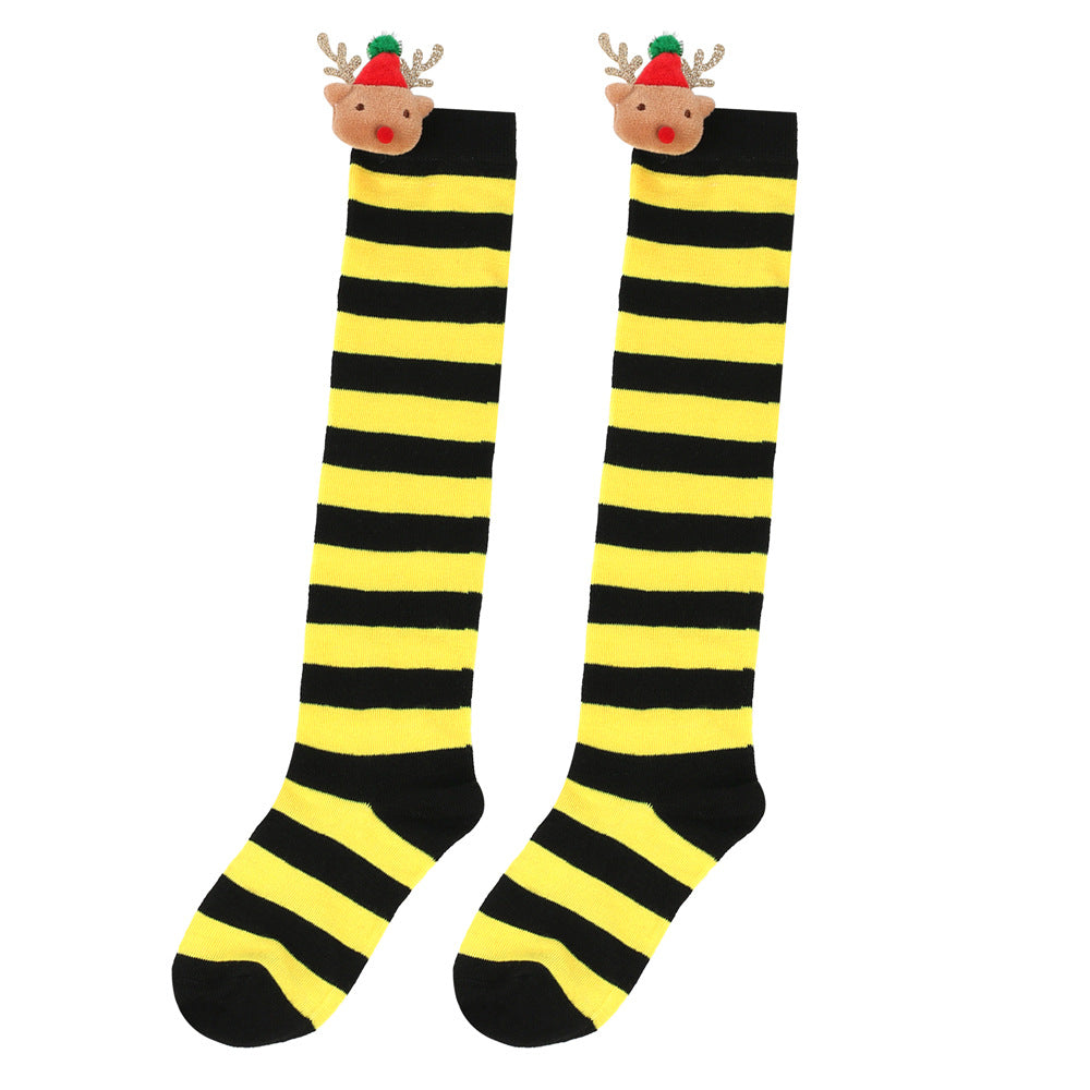 Children Christmas Stockings David's Deer Doll Medium And Large Children