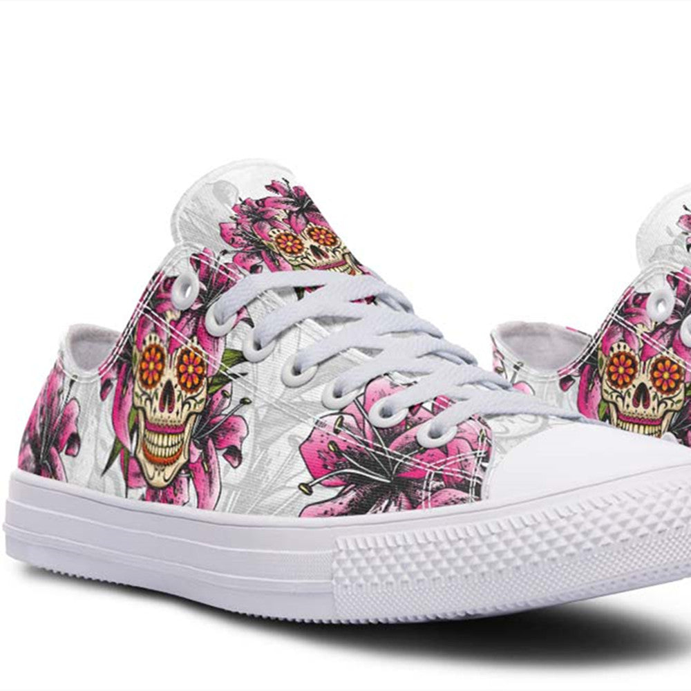 Fashion Print Couple Low-Top Canvas Shoes