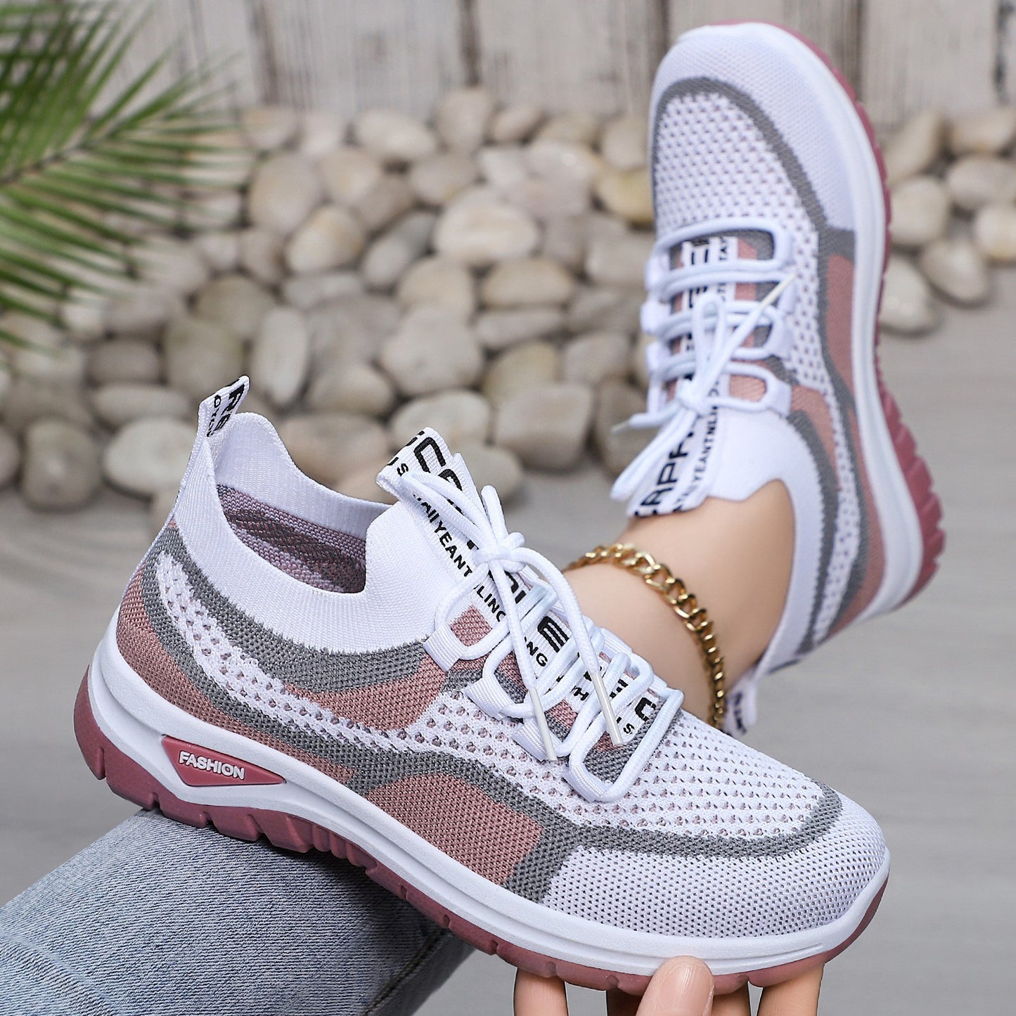 Women's Fly Woven Mesh Low-cut Lightweight Comfortable All-match Casual Shoes