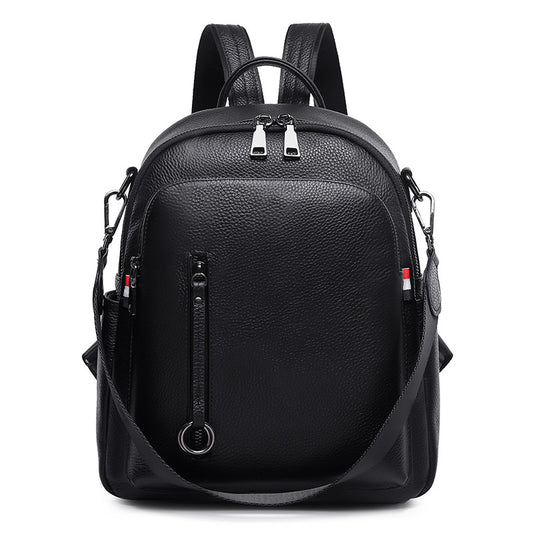 Women's Trendy Fashion Genuine Leather Women's Backpack