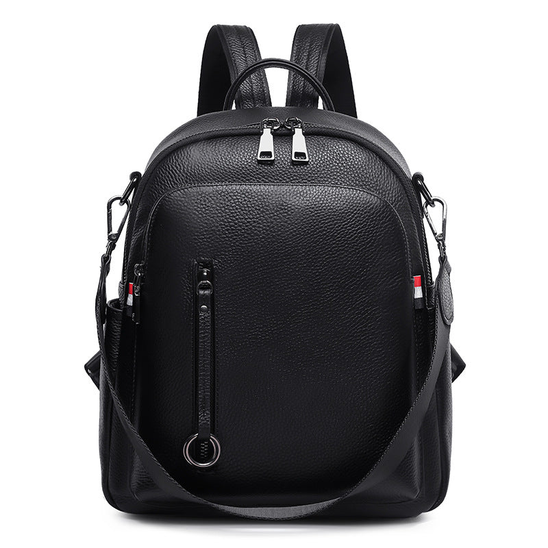 Women's Trendy Fashion Genuine Leather Women's Backpack