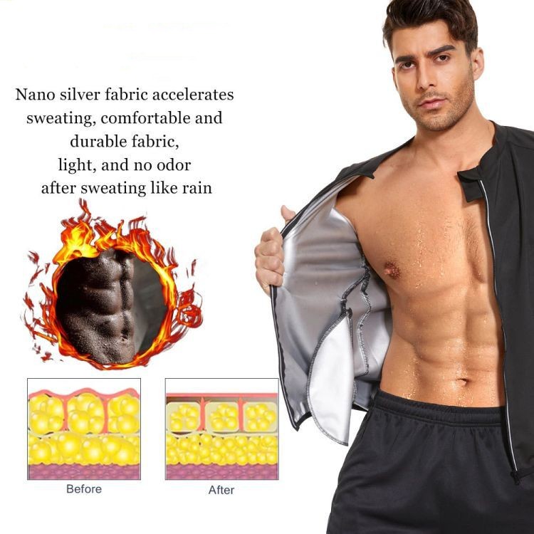 Abdominal Tightening Fitness Sweating Long Sleeved Sportswear