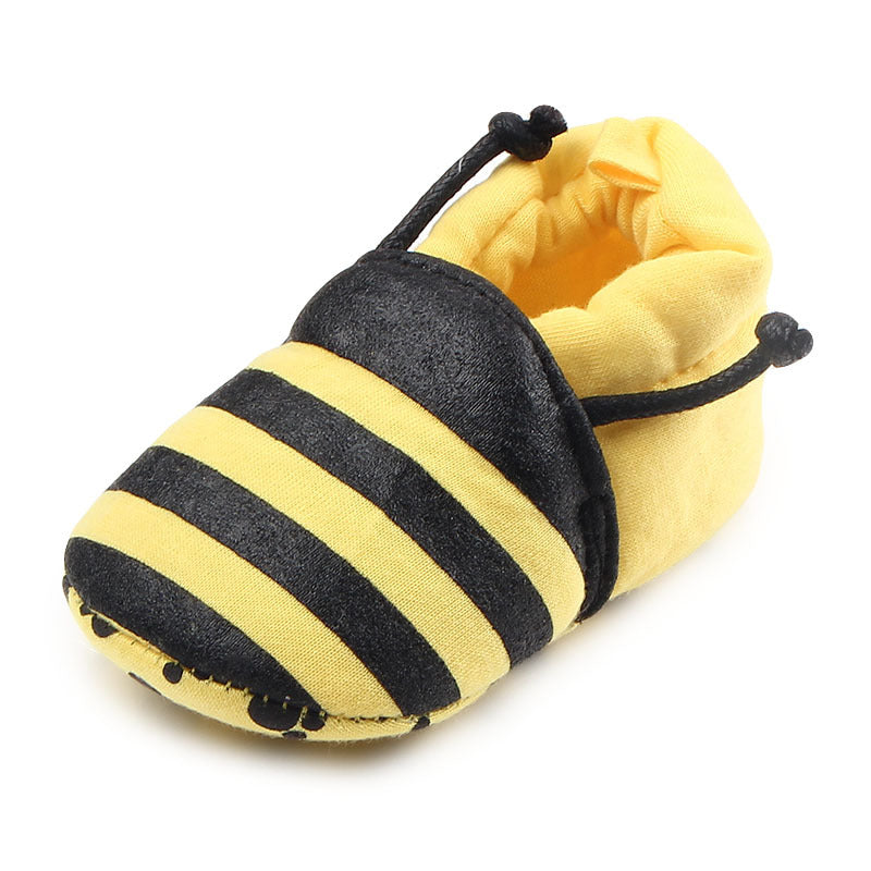 Cartoon Soft Sole Elastic Belt Can Not Drop Shoes Baby Shoes