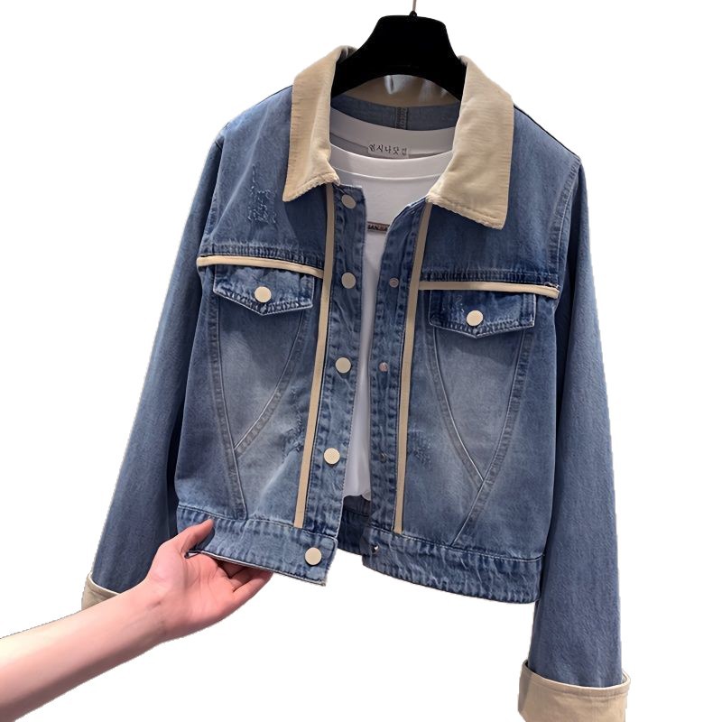 Retro Mid-length Long Sleeve Jacket For Women