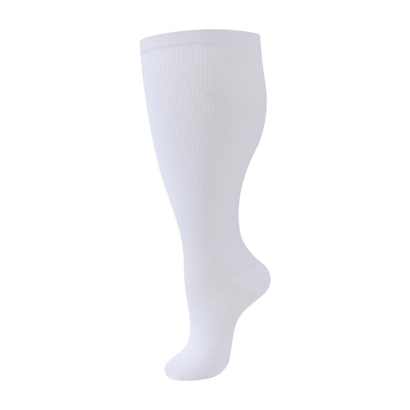 Plus-sized Sports High Elastic Plus-sized Long Tube Sports Calf Socks