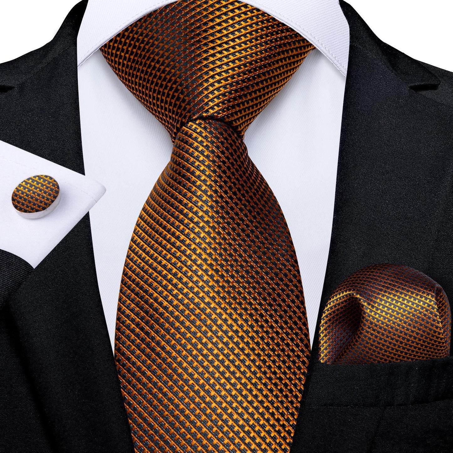 Vintage Jacquard Paisley Tie 3-Piece Set