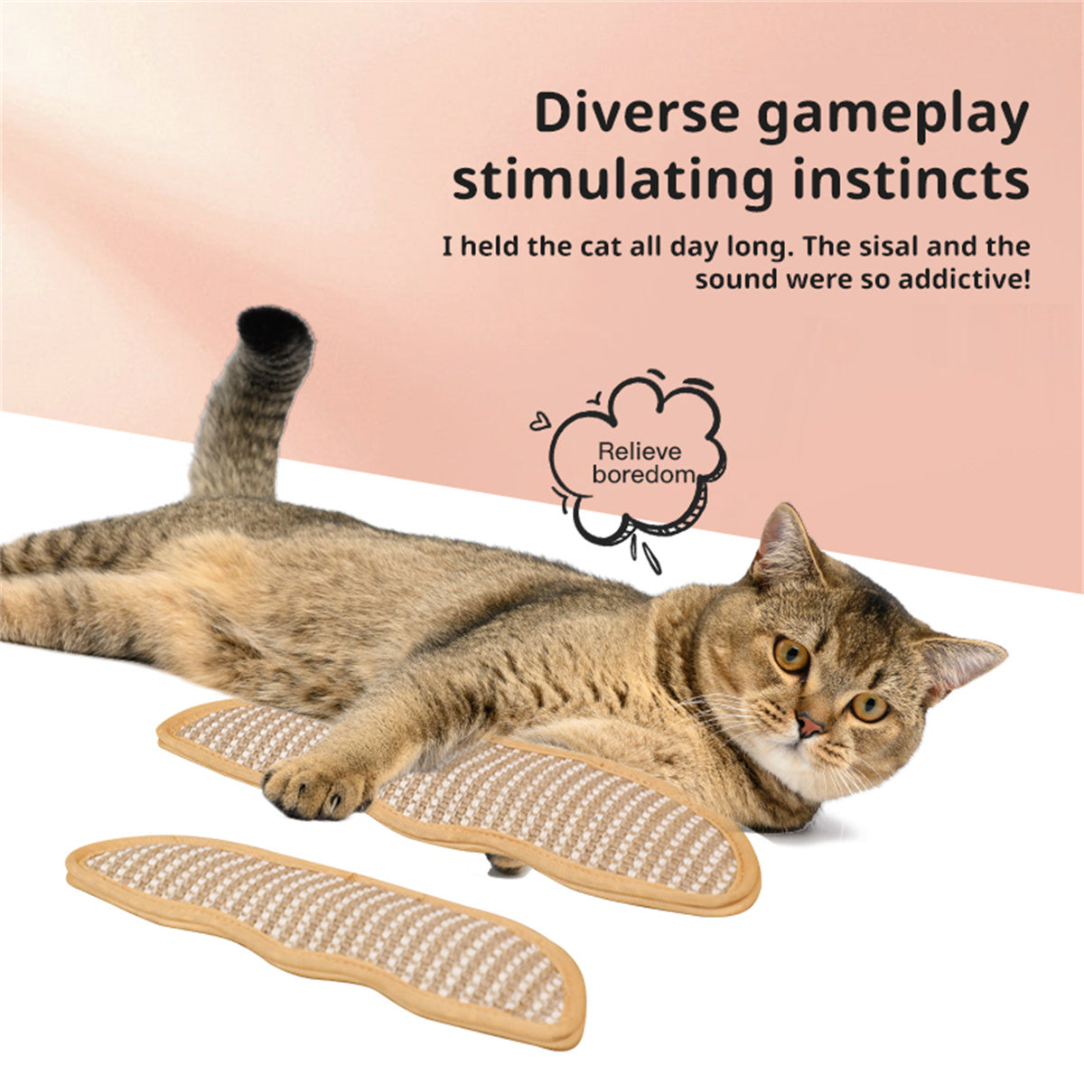 Cat Toy Catnip Pillow Self-grinding Claw Teeth Cleaning