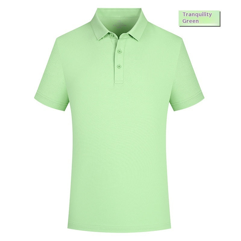 Summer Lapels Short Sleeve Overalls 5A Grade Antibacterial Xinjiang Cotton