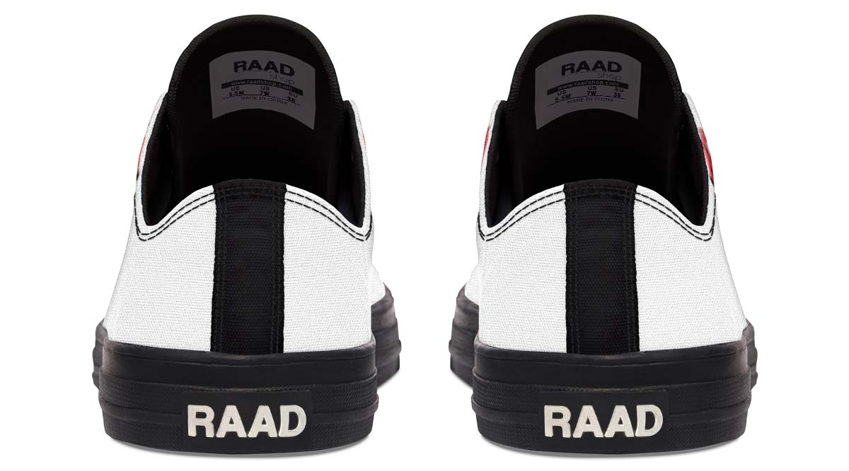 Fashion Print Couple Low-Top Canvas Shoes