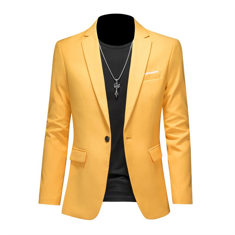 Business Casual Fashion Suit Jacket Slim Fit