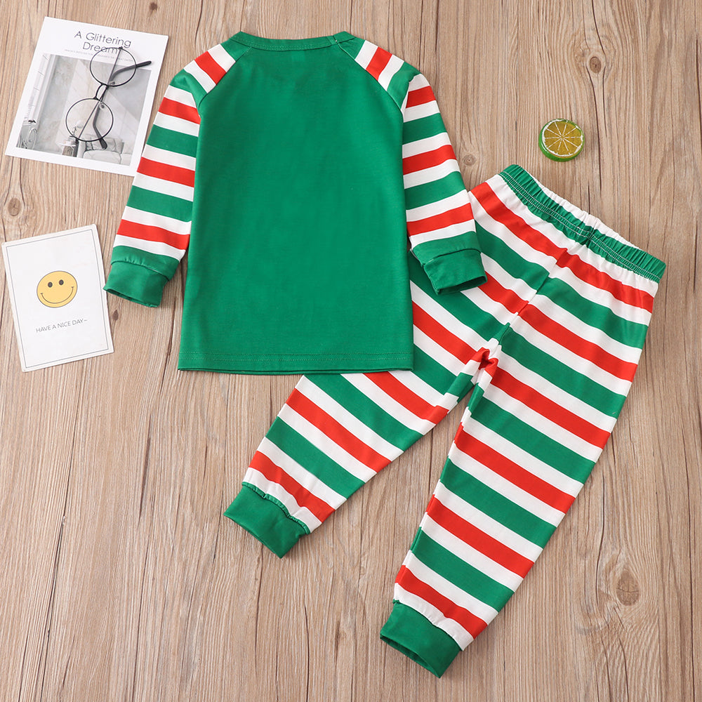 Letters Printed Housewear Pajamas Parent-child Clothes