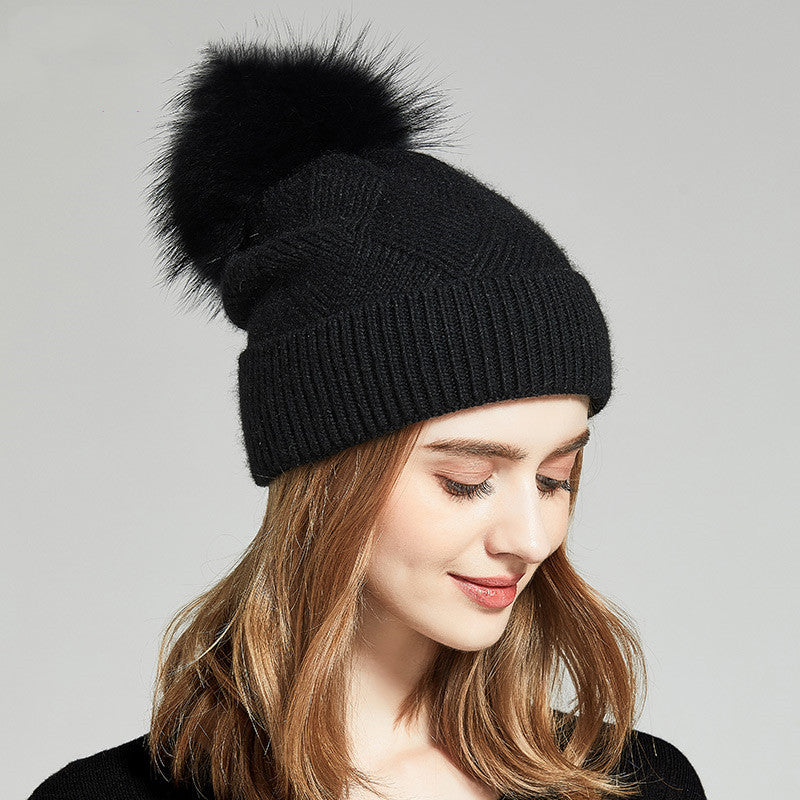 Women's Warm Ear Protection Wool Hat