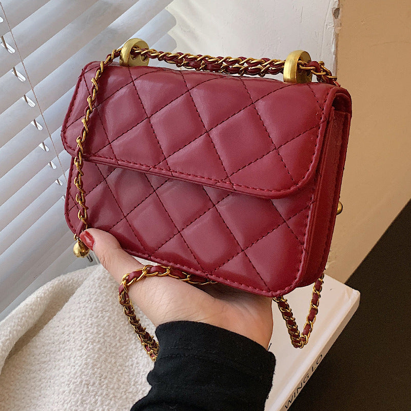Chain Messenger Bag Mini Square Bag