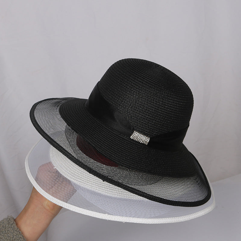 Women's Summer Beach Sun Protection Shade Casual Straw Hat