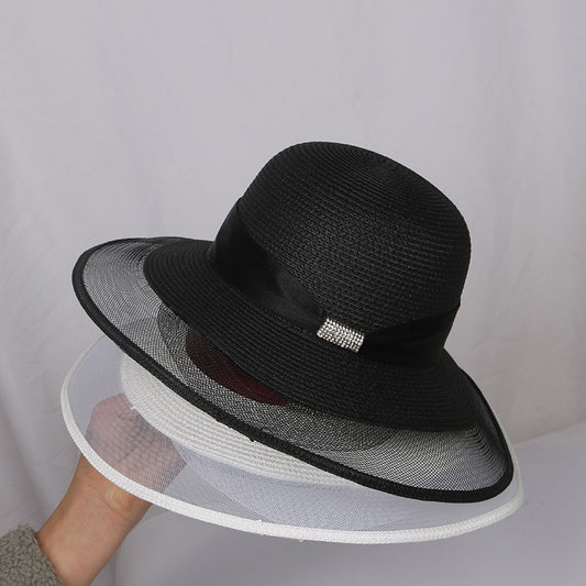 Women's Summer Beach Sun Protection Shade Casual Straw Hat