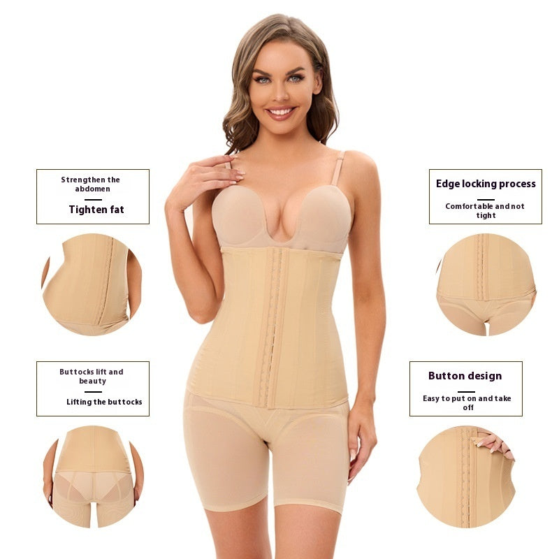 Sports Fitness Corset Three Breasted Corset Waist Seal