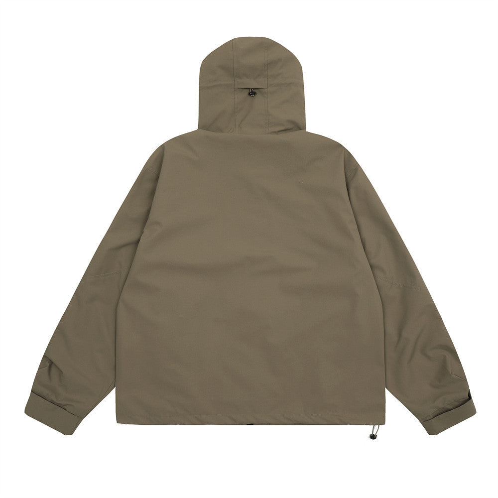 Men's Fashion Personality Stitching Loose Jacket Coat