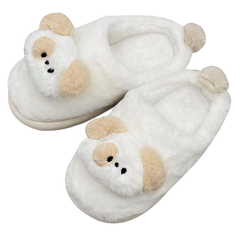Women's Thermal Removable Waterproof Cotton Slippers