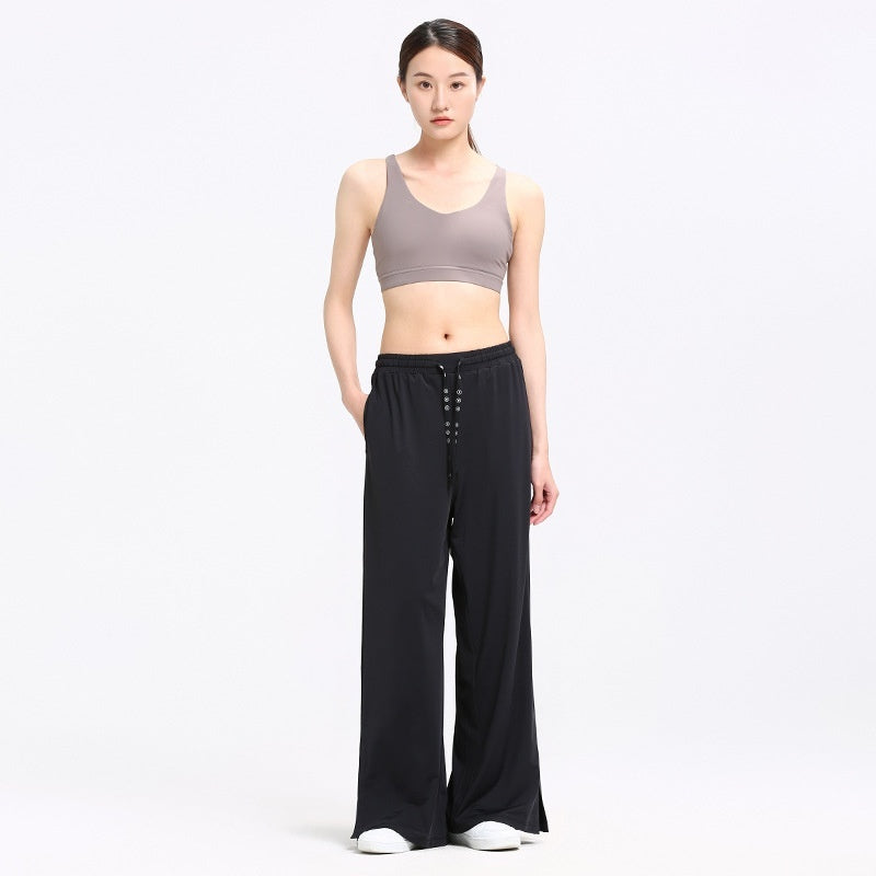 Women's Wide-leg Pants Sun Protective Pants Cropped Pants