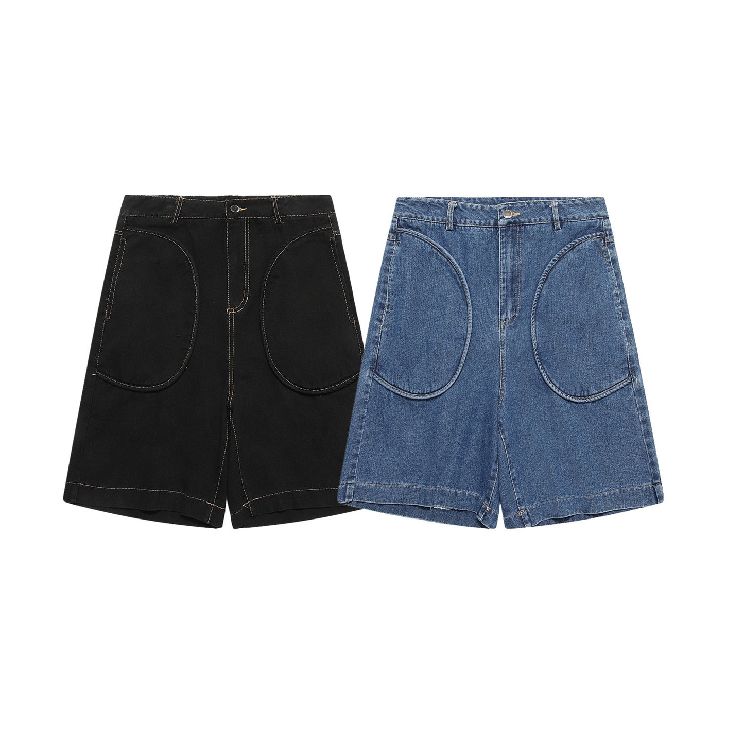 Fashion Loose Knee Length Pants
