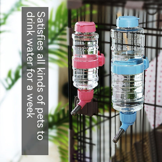 Dog Drinking Water Apparatus Hanging Pet Hanging Kettle Ball Cat