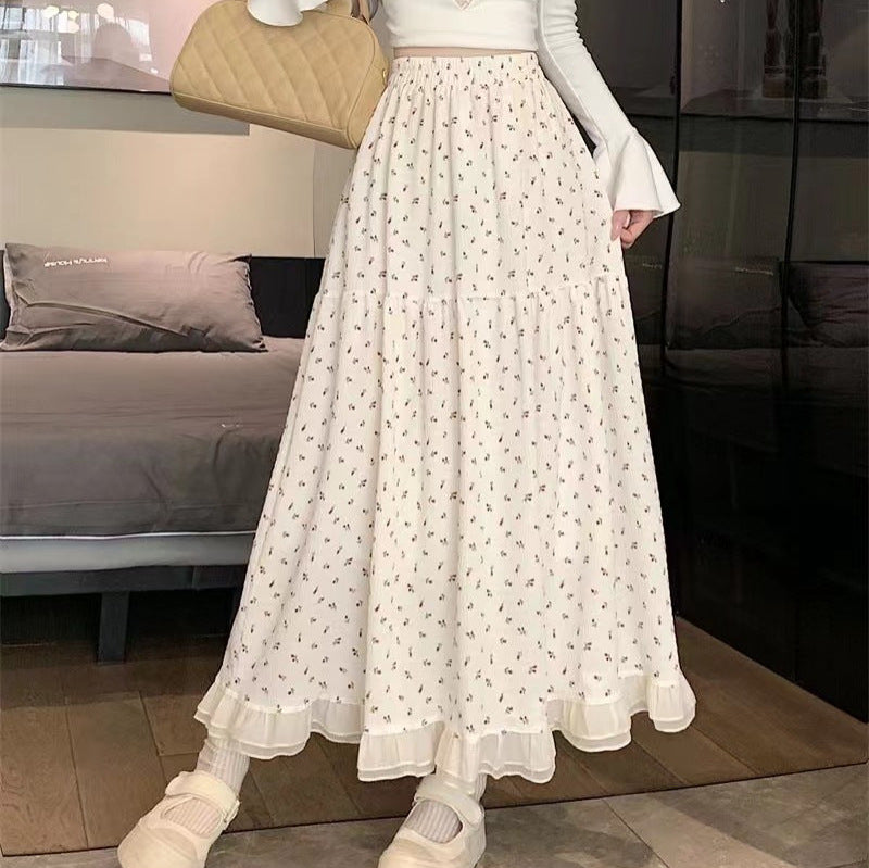 Mid-length Design Sense Niche Dress Irregular Fairy