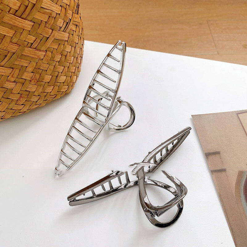 Large Alloy Grip All-matching Graceful Metal Back Head Updo