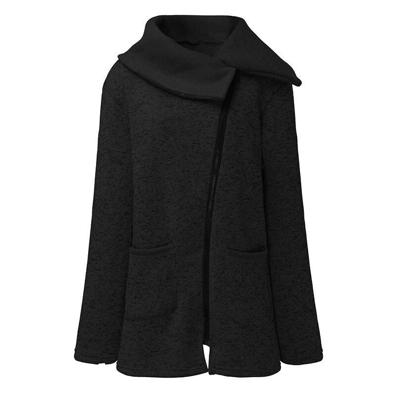 Dame mode lynlåsfrakke top