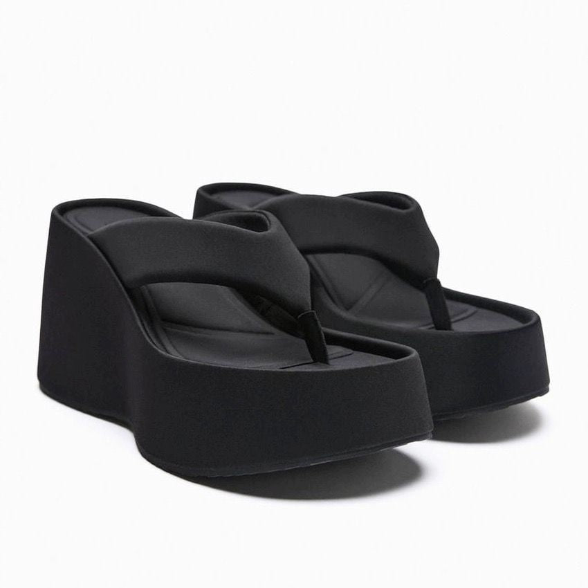Platform Platform Flip-flops Women's Outdoor Slippers