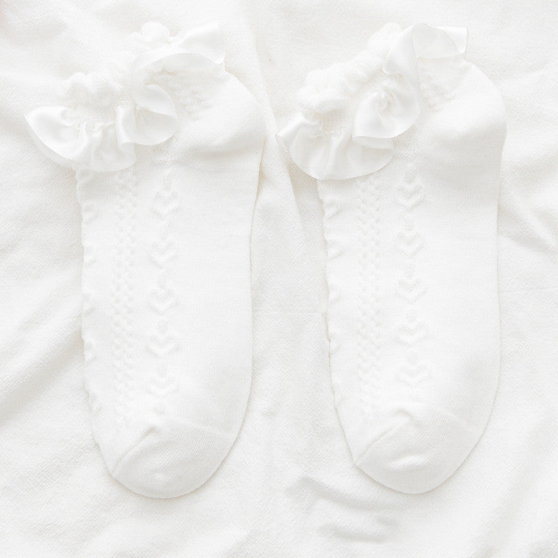 Sweet Bubble Boat Cotton Socks