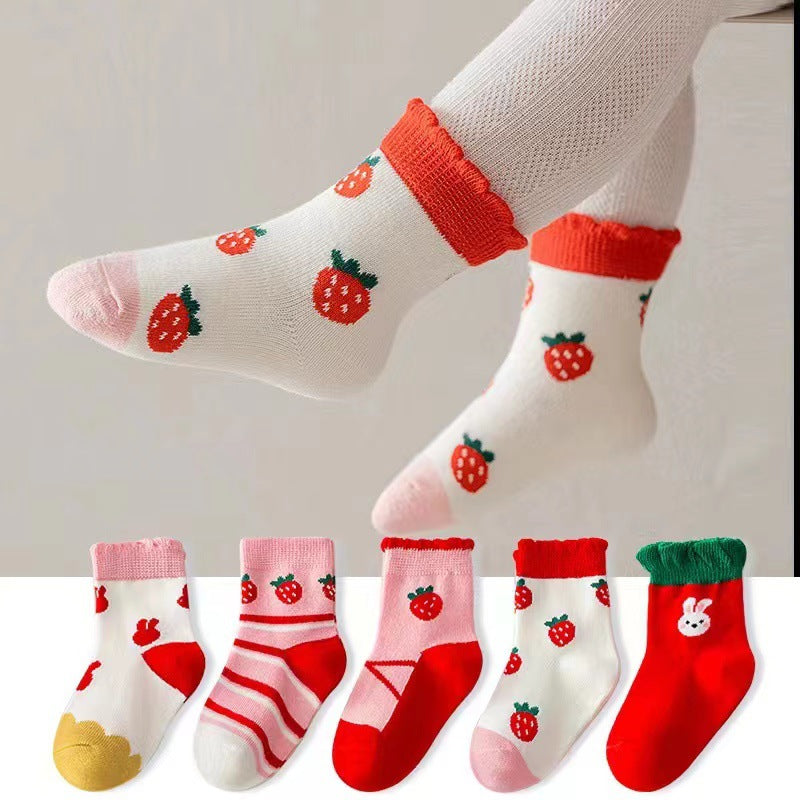 Children's Socks New Style Breathable Cartoon