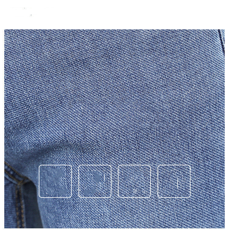 Kvinders Forår Koreansk Stil Højtaljede Lige Jeans