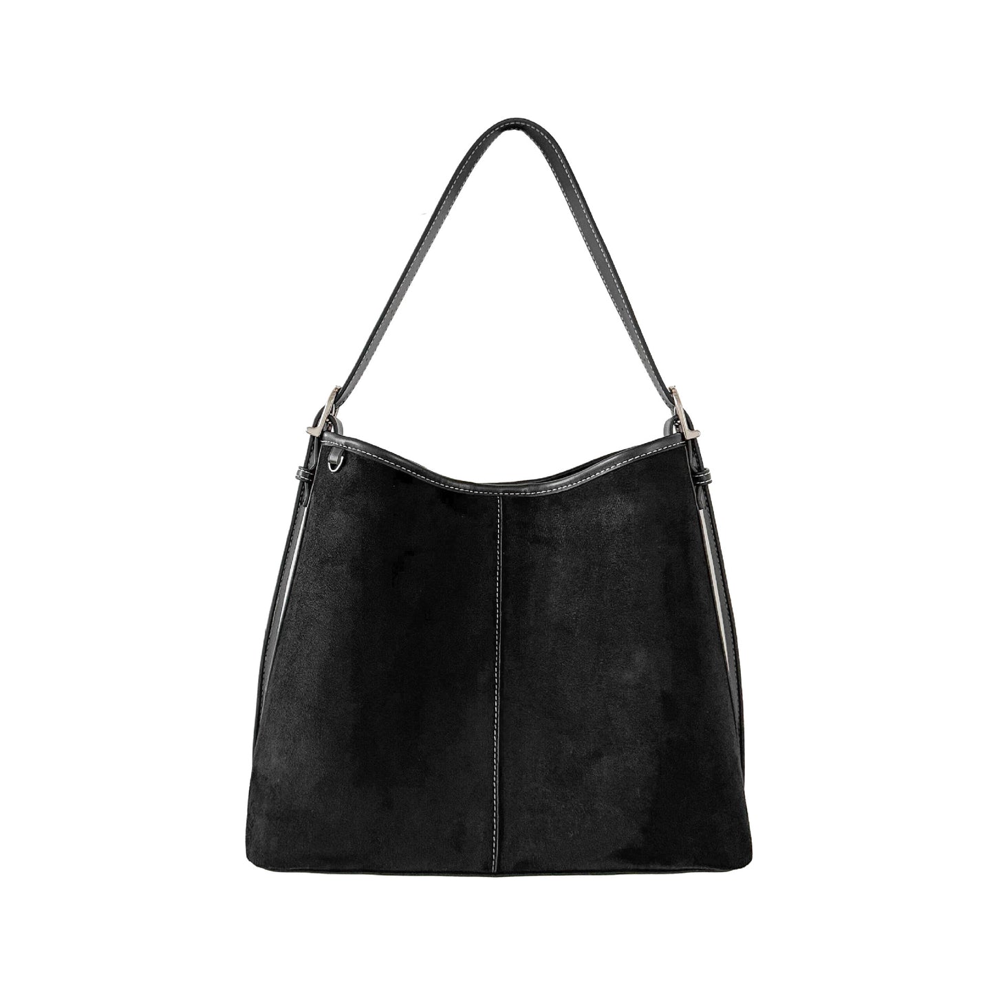 Suede Retro-Style Large-Capacity Womens Shoulder Bag