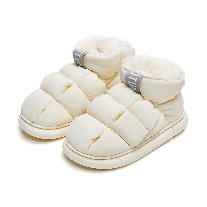 Heel-wrapping Winter Household Non-slip Soft Bottom Shit Feeling Bread Shoes