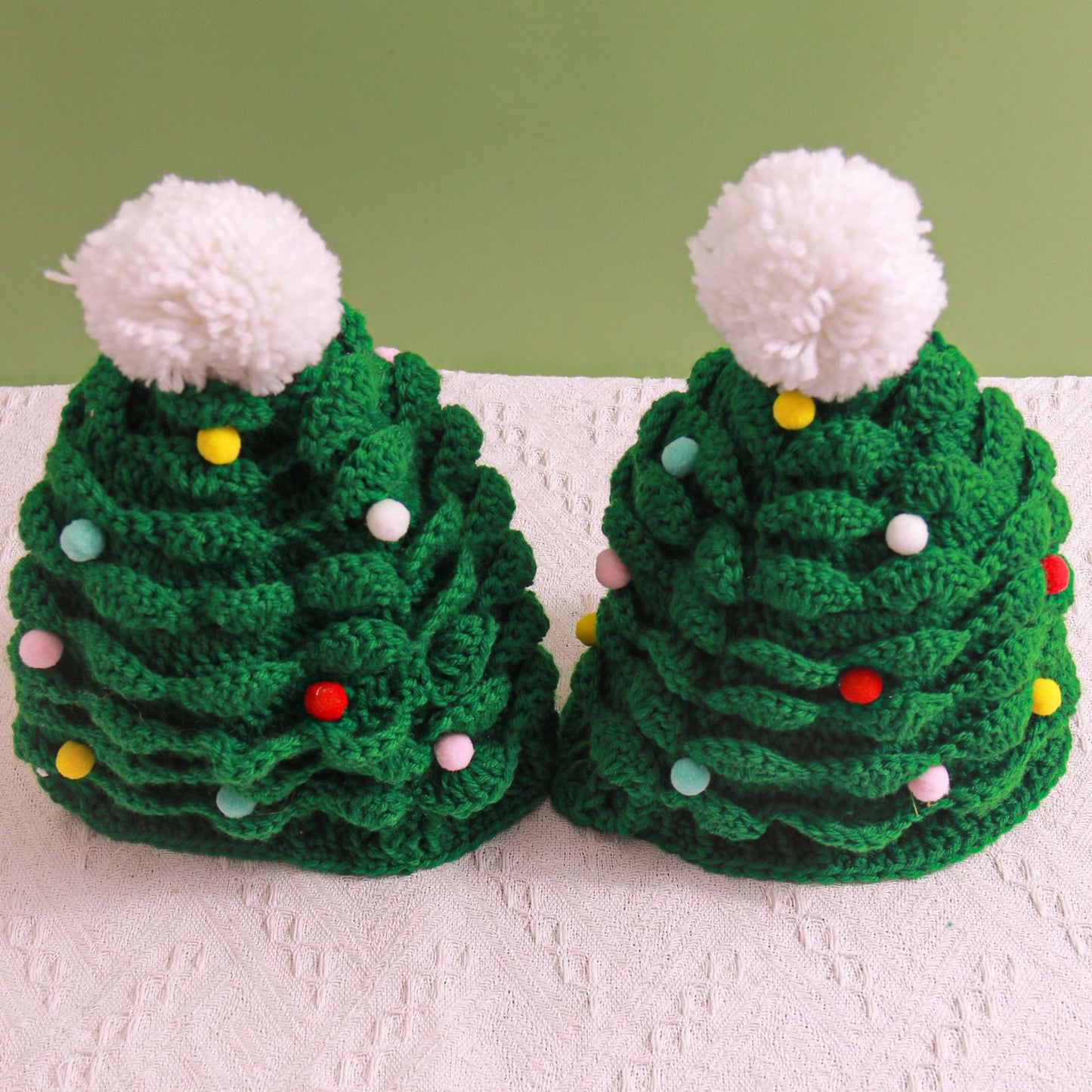 Handmade Knitted Winter Warm Parent-child Hat