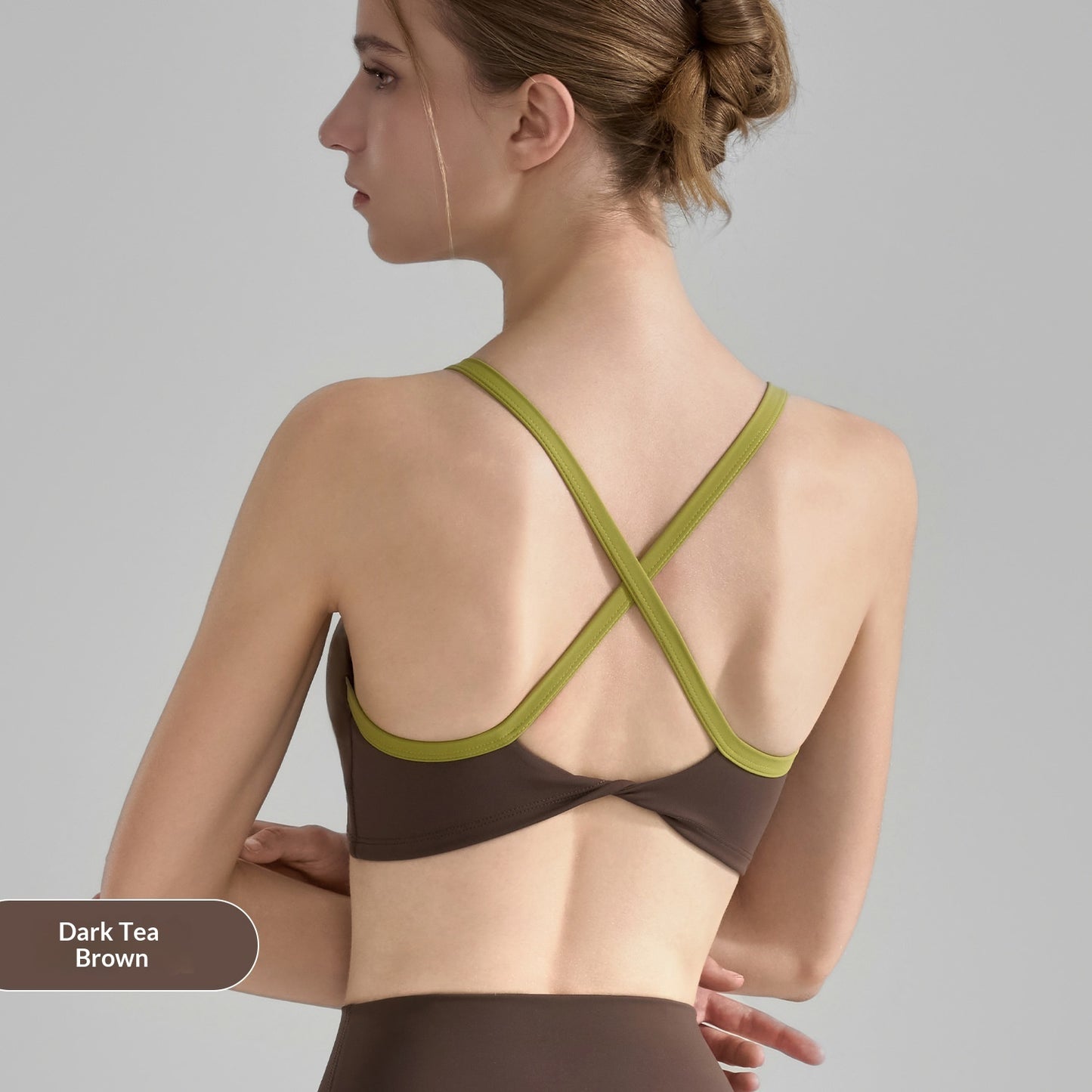 New Cross Back Short Fitness Shockproof Yoga Vest