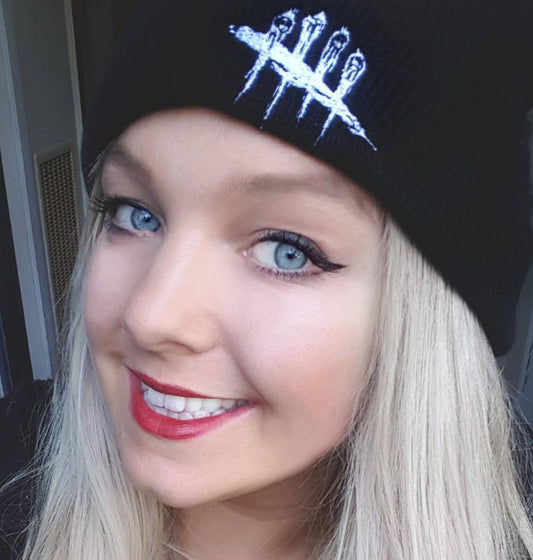 Hip Hop Ski Embroidered Knitted Hat