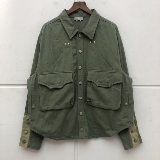 Three-dimensional Cut Buttoned Loose Shirt Jacket Men's And Women's Tops