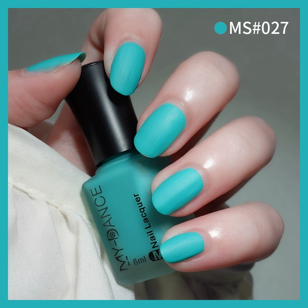 No Bake Velvet Matte Scrub Nail Polish