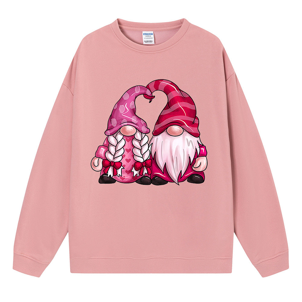 Casual Plus Size Crew Neck Pullover Sweatshirt Top