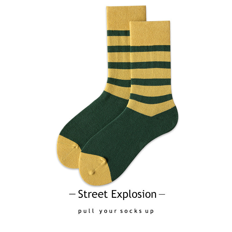 Cartoon Jacquard Sports Skate Socks