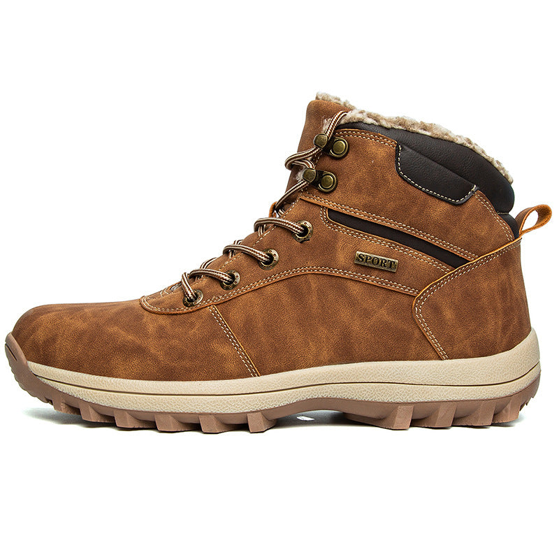The New Autumn Winter Martin Boots Cross Border With Fleece