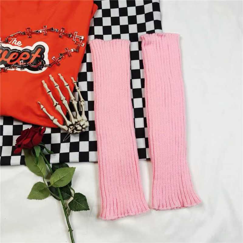 Girls Student Sweet Bubble Knit Pile Socks
