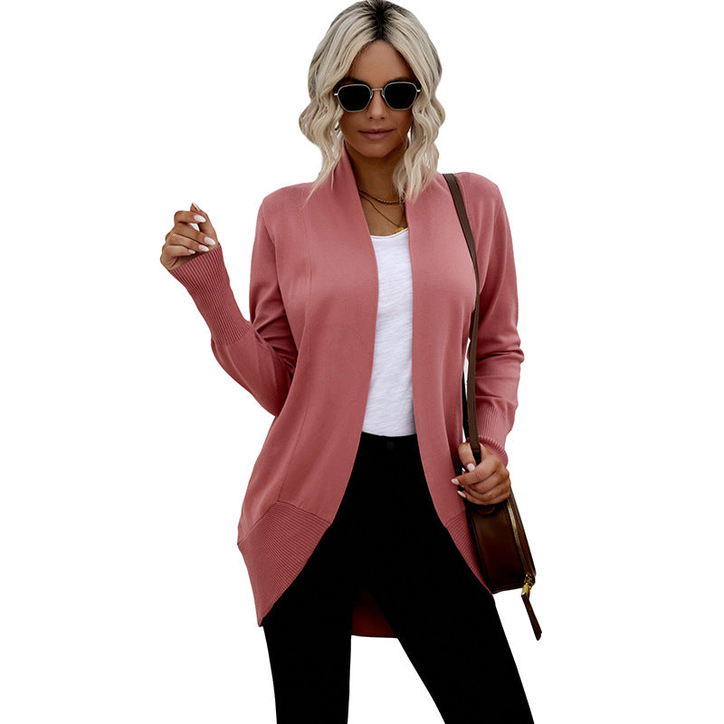 Shiying European And American Cardigan Sweater Women's Sweater