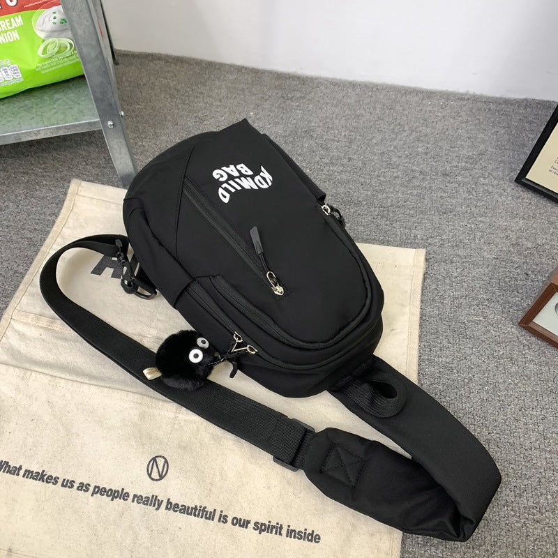 Japansk Crossbody Taske til Kvinder, Casual, Stor Kapacitet, Mode Skuldertaske