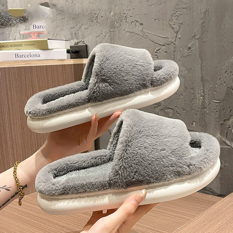 Cute Cotton Slippers For Bedroom In Autumn And Winter