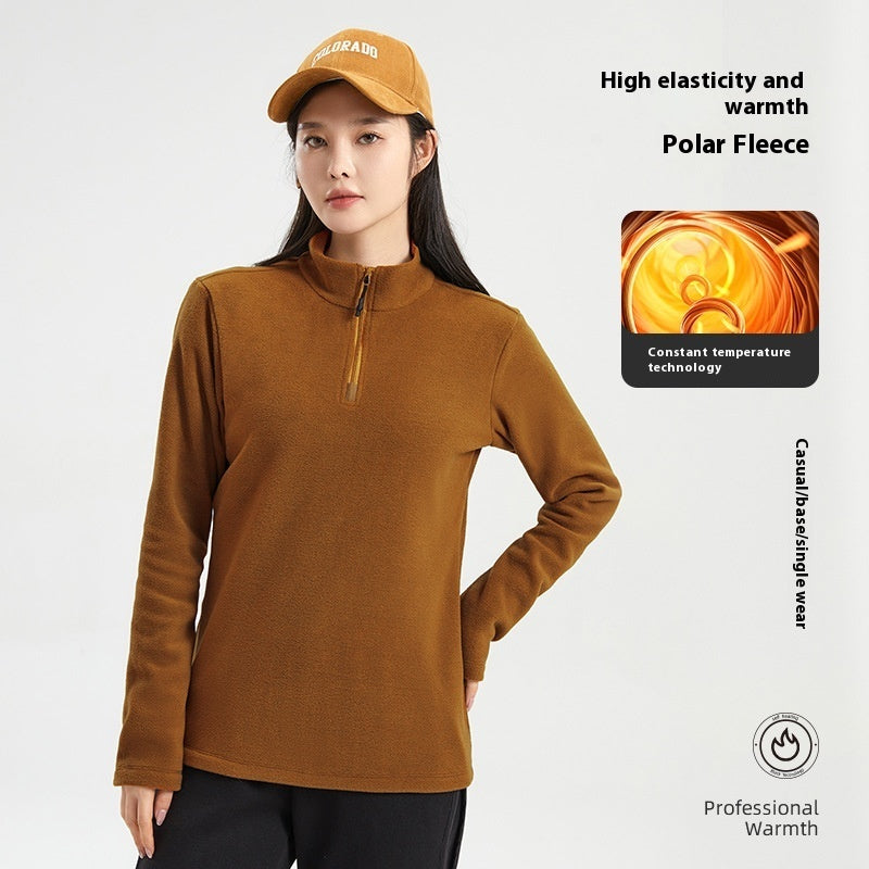 Double-sided Velvet Autumn And Winter Warm Polar Fleece Jacket