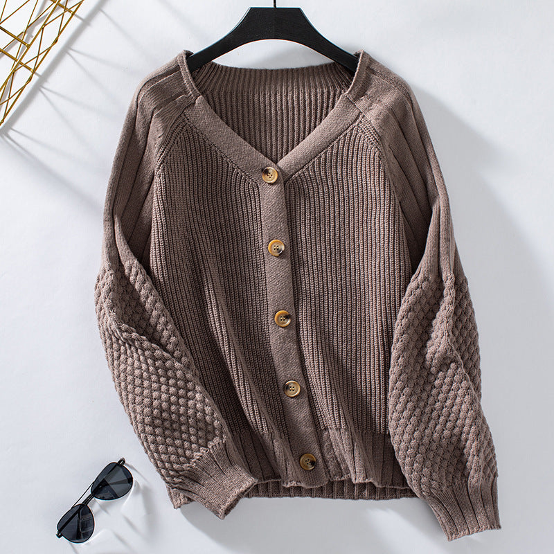 Lantern Sleeve Sweater Women's Sweater